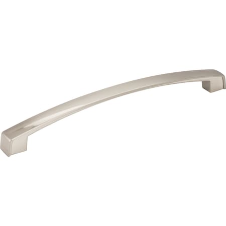 Jeffrey Alexander 192 mm Center-to-Center Satin Nickel Merrick Cabinet Pull 549-192SN